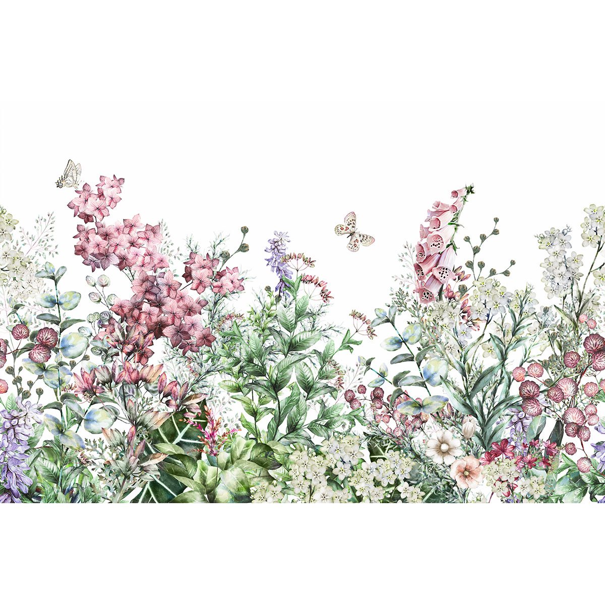Papier peint panoramique - Fleurs