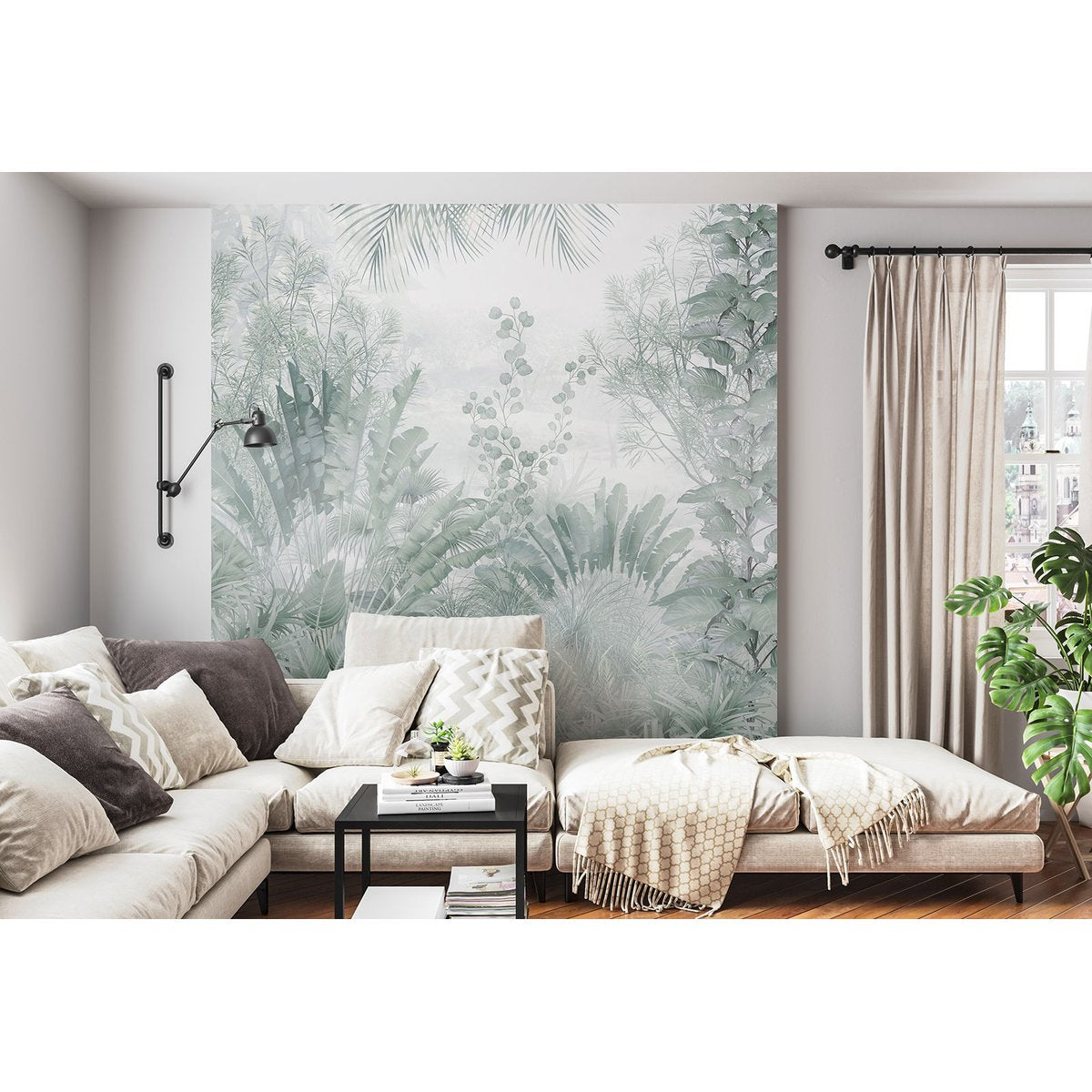 Papier peint panoramique - Plantes tropicales