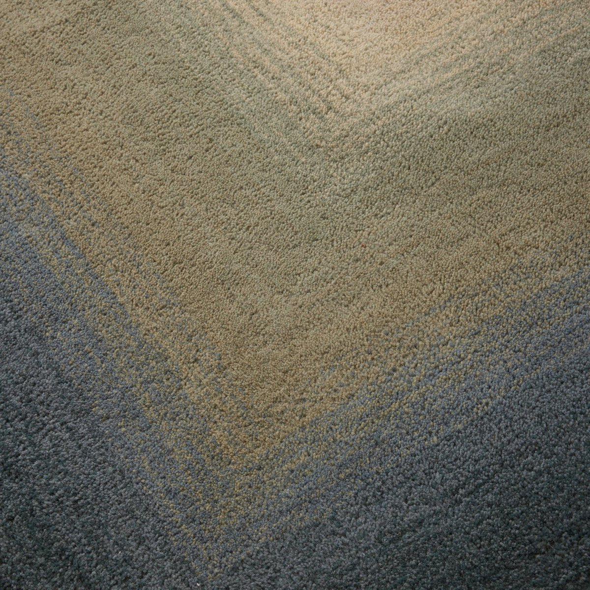 Tapis de sol OMBRINO bleu orage et vert