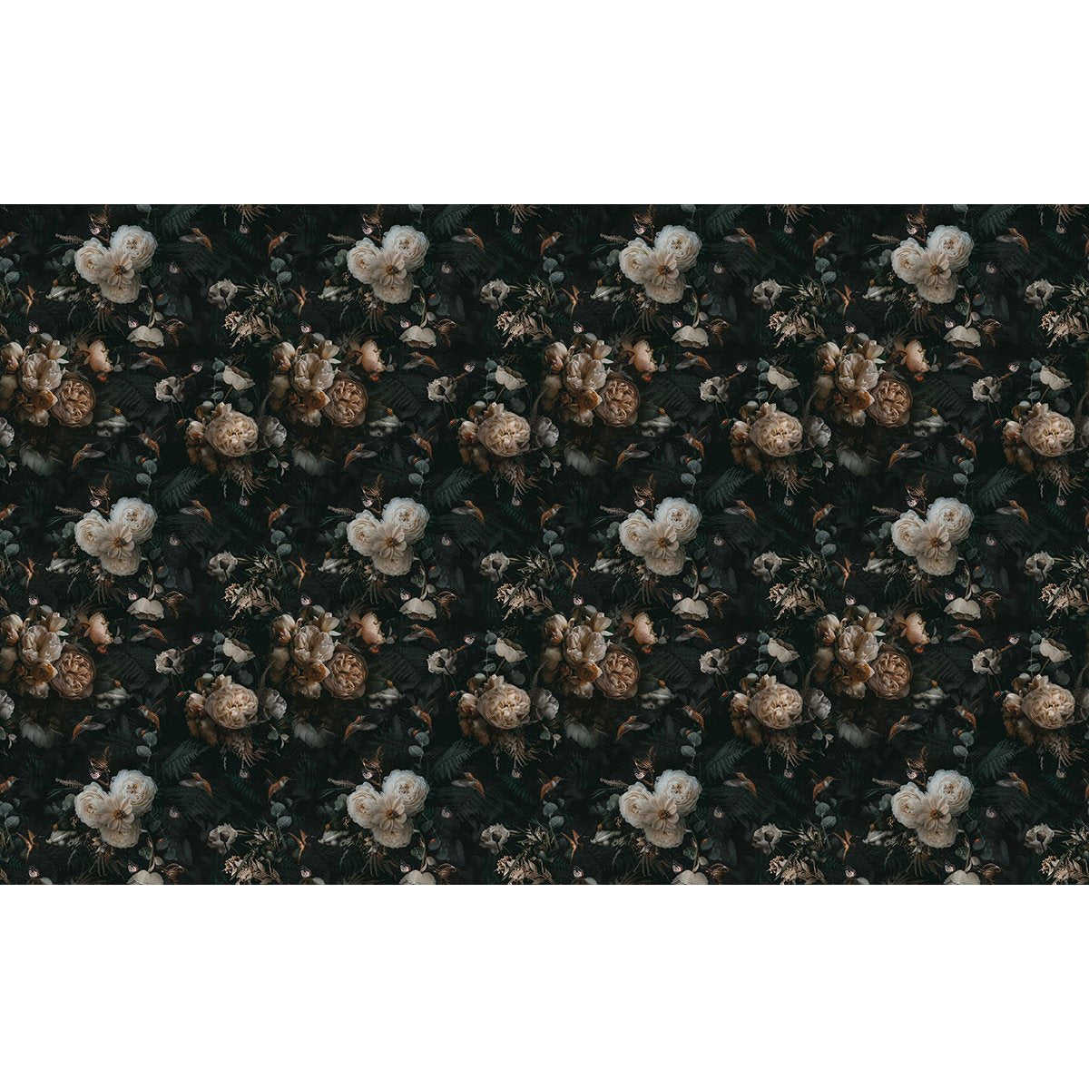 Papier peint panoramique - Motif Fleurs