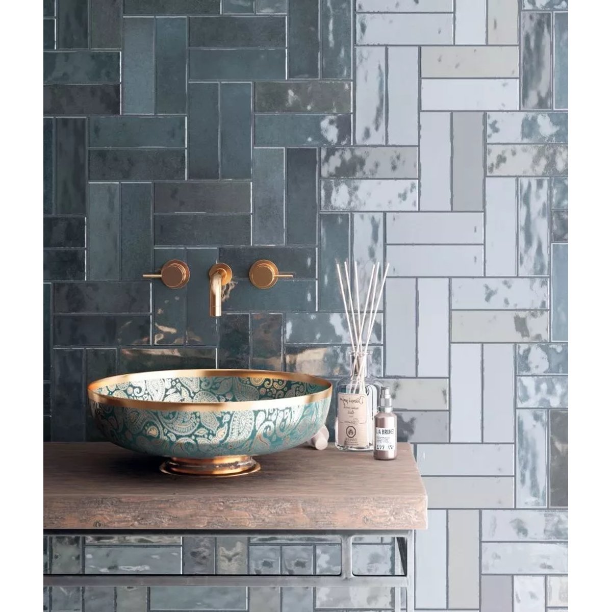 Carrelage Zellige Bleu Foncé NOLITA Marine