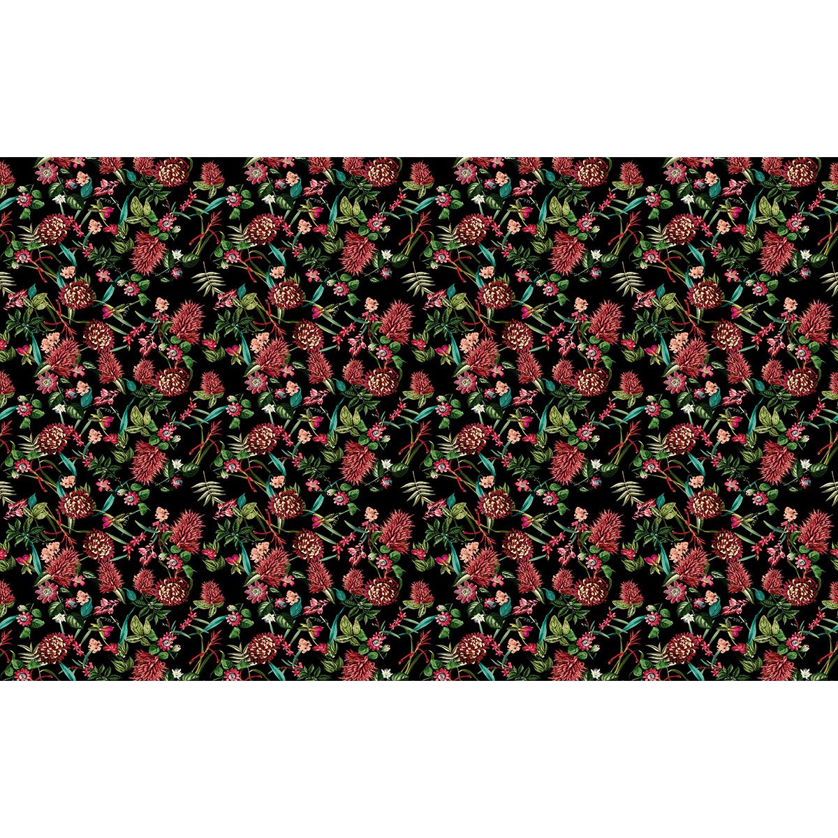 Papier peint panoramique - Motif Fleurs