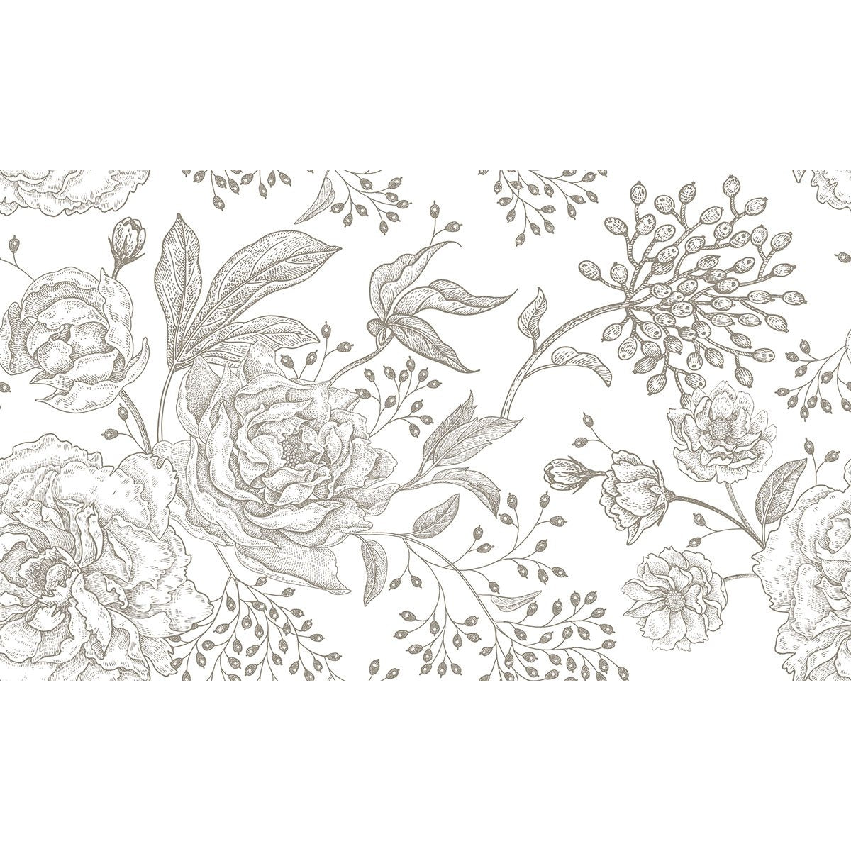 Papier peint panoramique - Fleurs