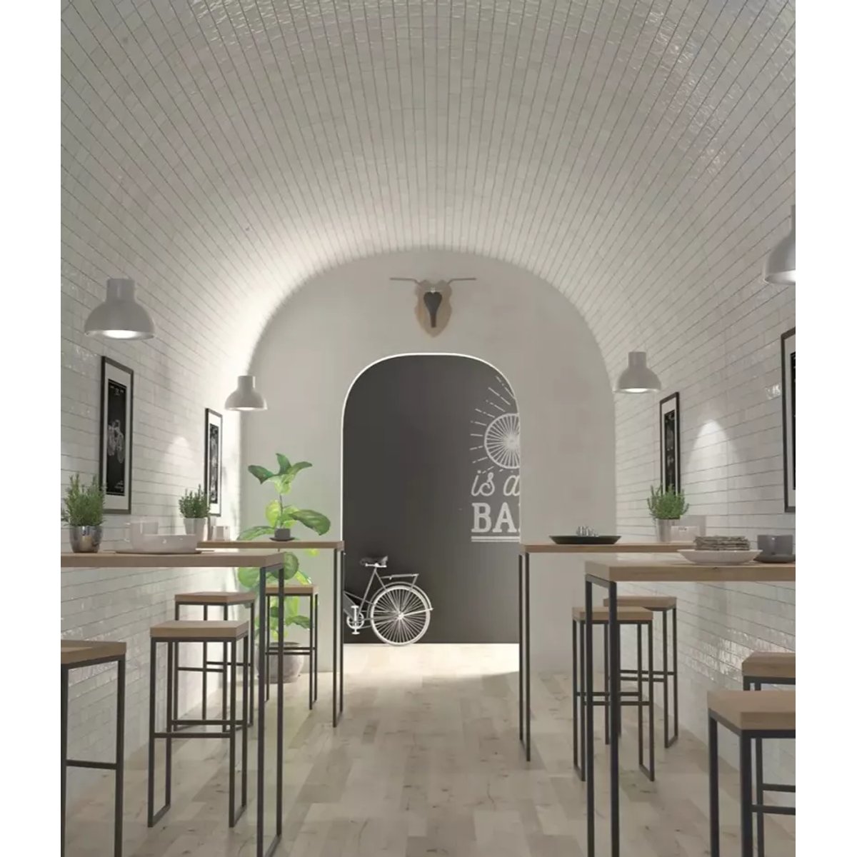 Carrelage Zellige Blanc FEZ Brillant White