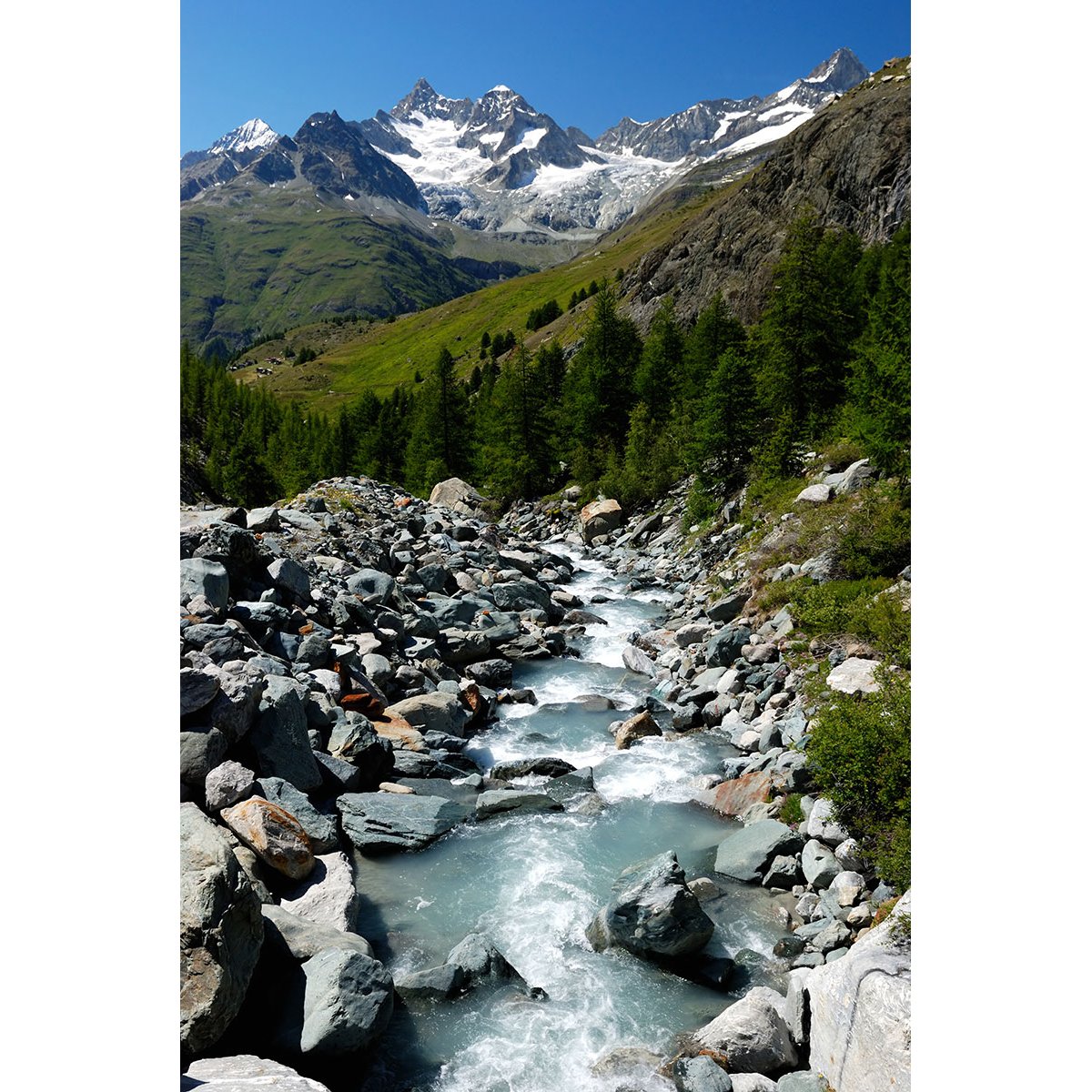 Papier peint panoramique - Rivière