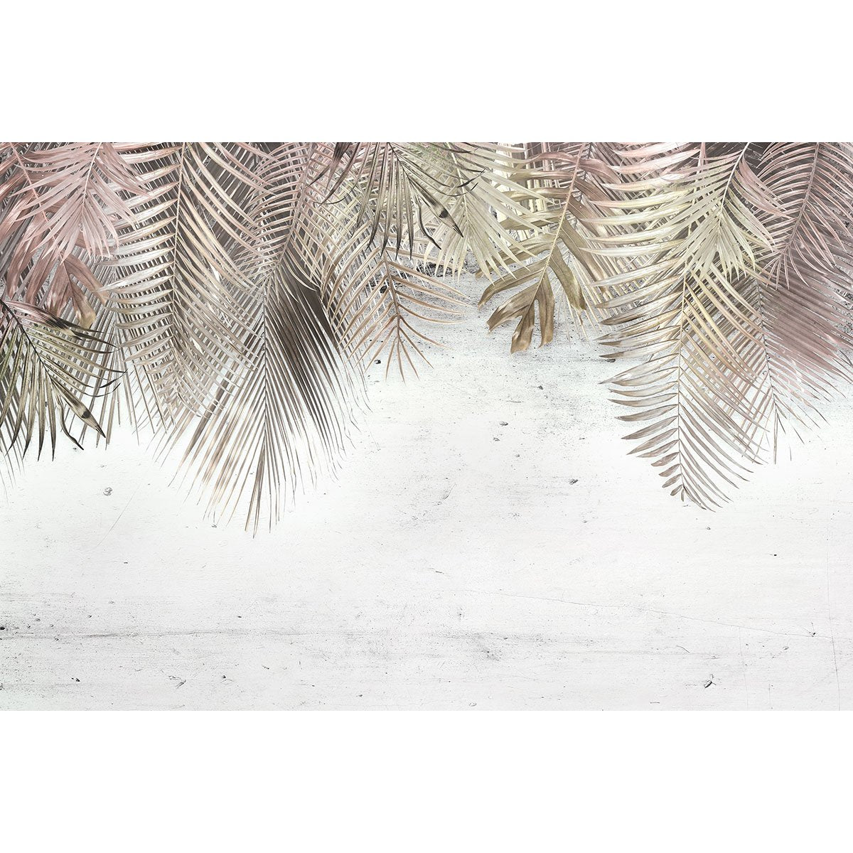 Papier peint panoramique - Feuilles tropicales