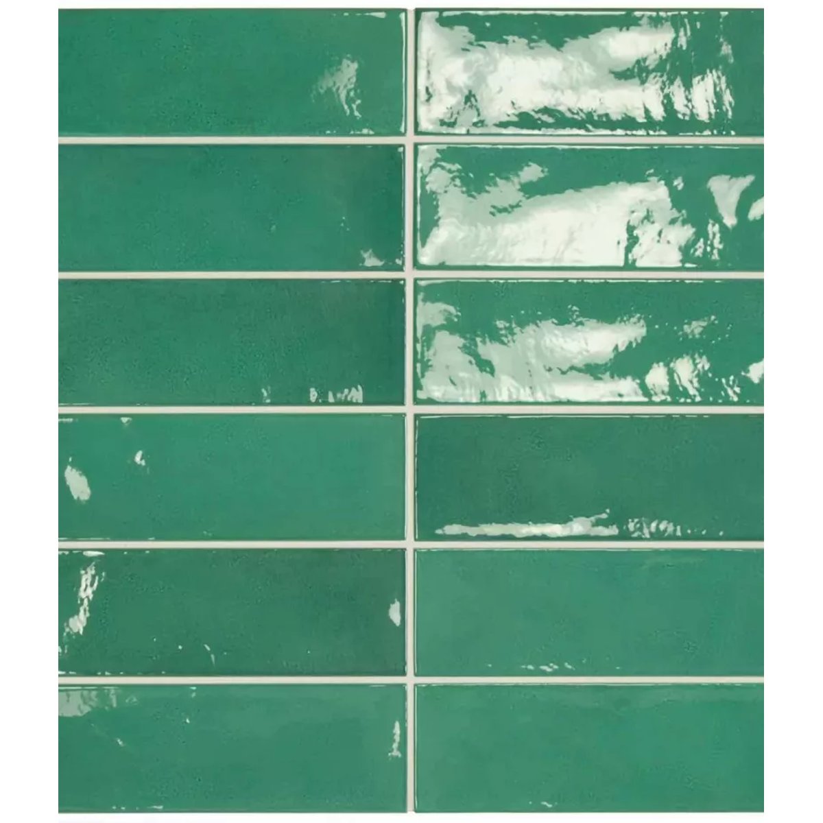 Carrelage Zellige Vert VILLAGE Esmerald Green