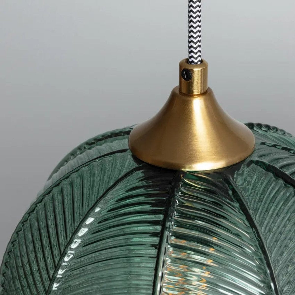 Suspension en Verre Vintage