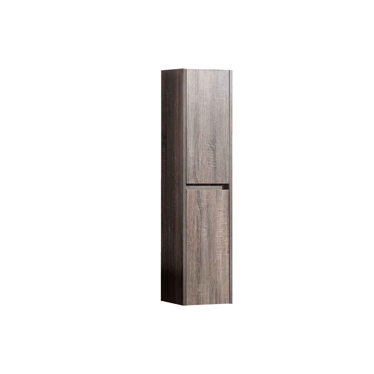 Ensemble salle de bain 120 cm chêne californien brun Aquadoli