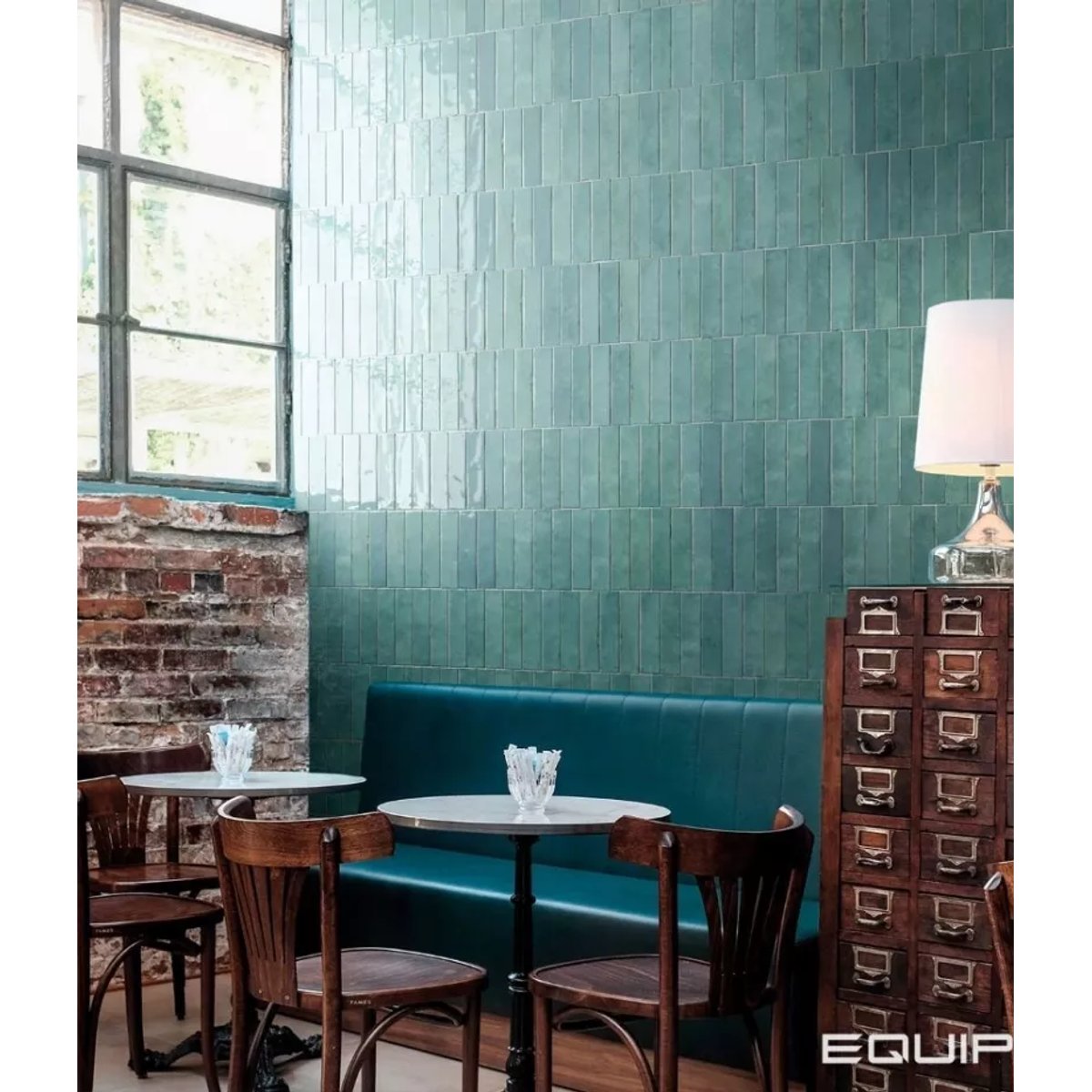 Carrelage Zellige Bleu Ciel TRIBECA Watercolour