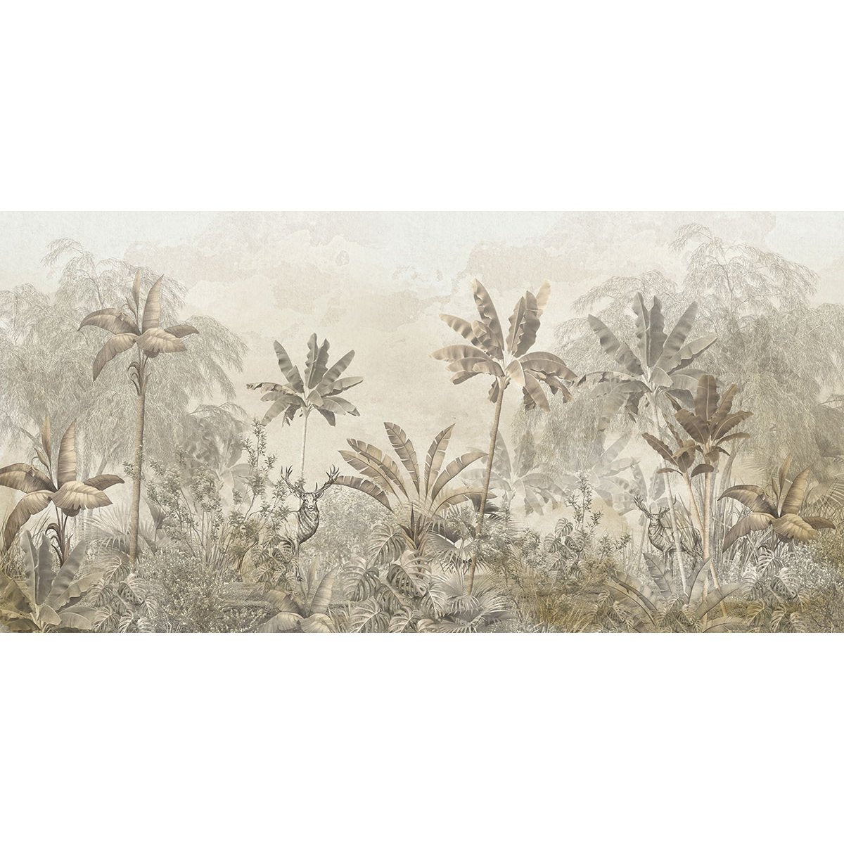 Papier peint panoramique - Forêt tropicale
