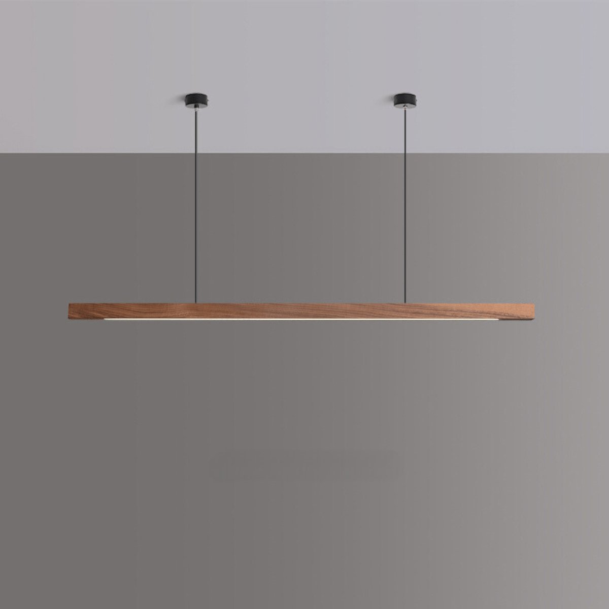 Suspension LED Bois