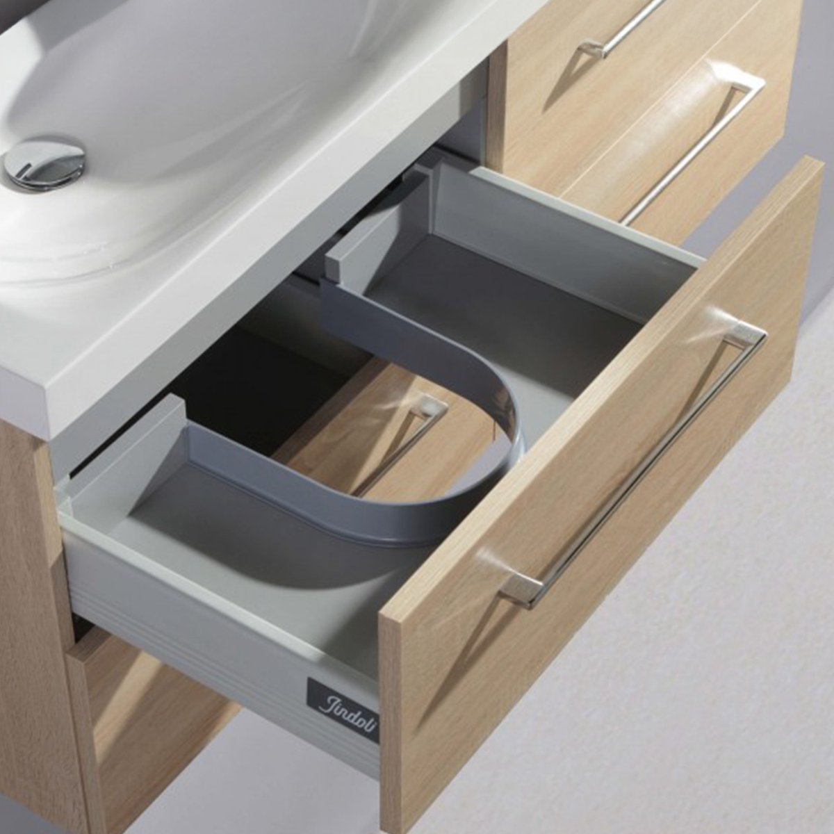 Siphon de lavabo réglable pour salle de bain