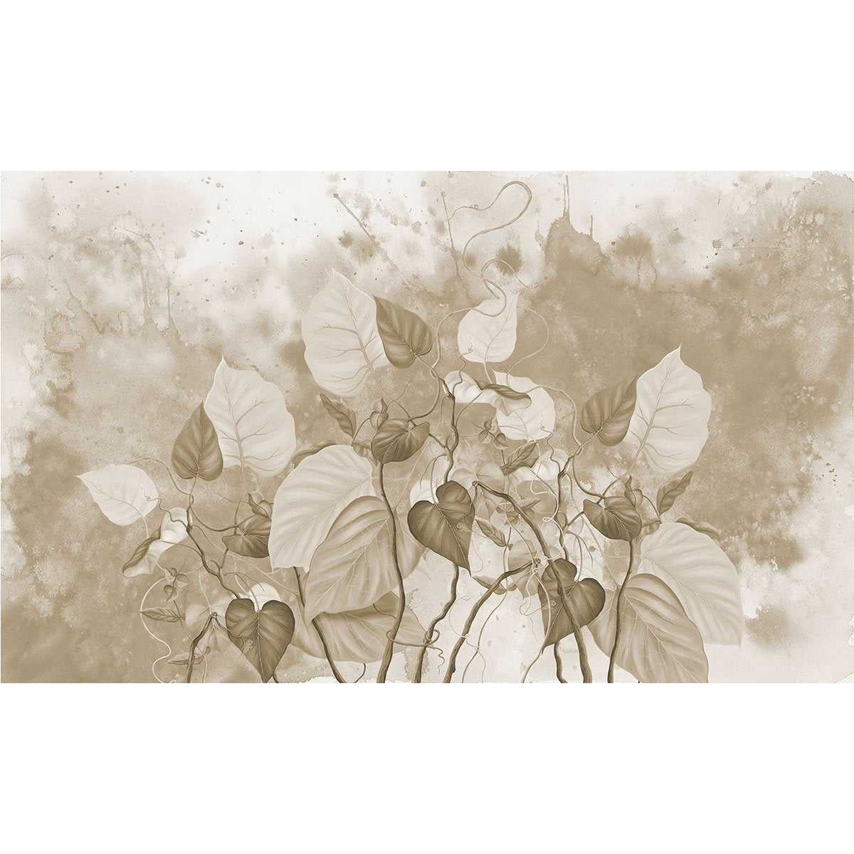 Papier peint panoramique - Fleurs