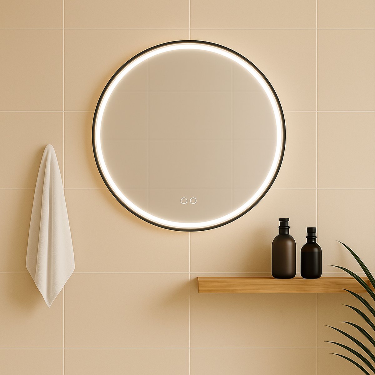 Miroir de salle de bain 70 cm Switch