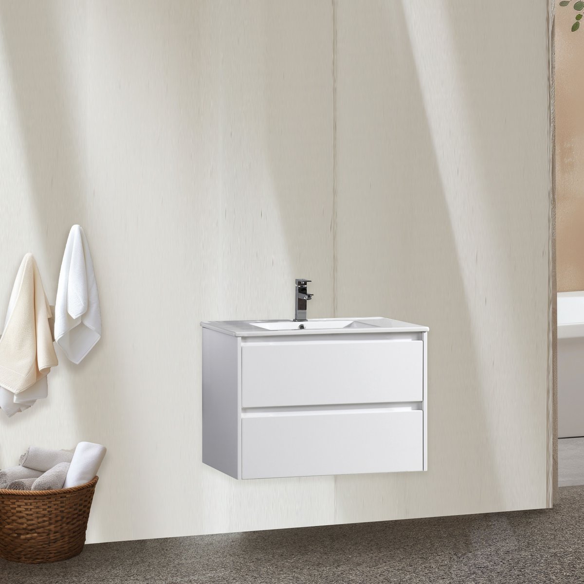 Robinet mitigeur haut strié noir mat