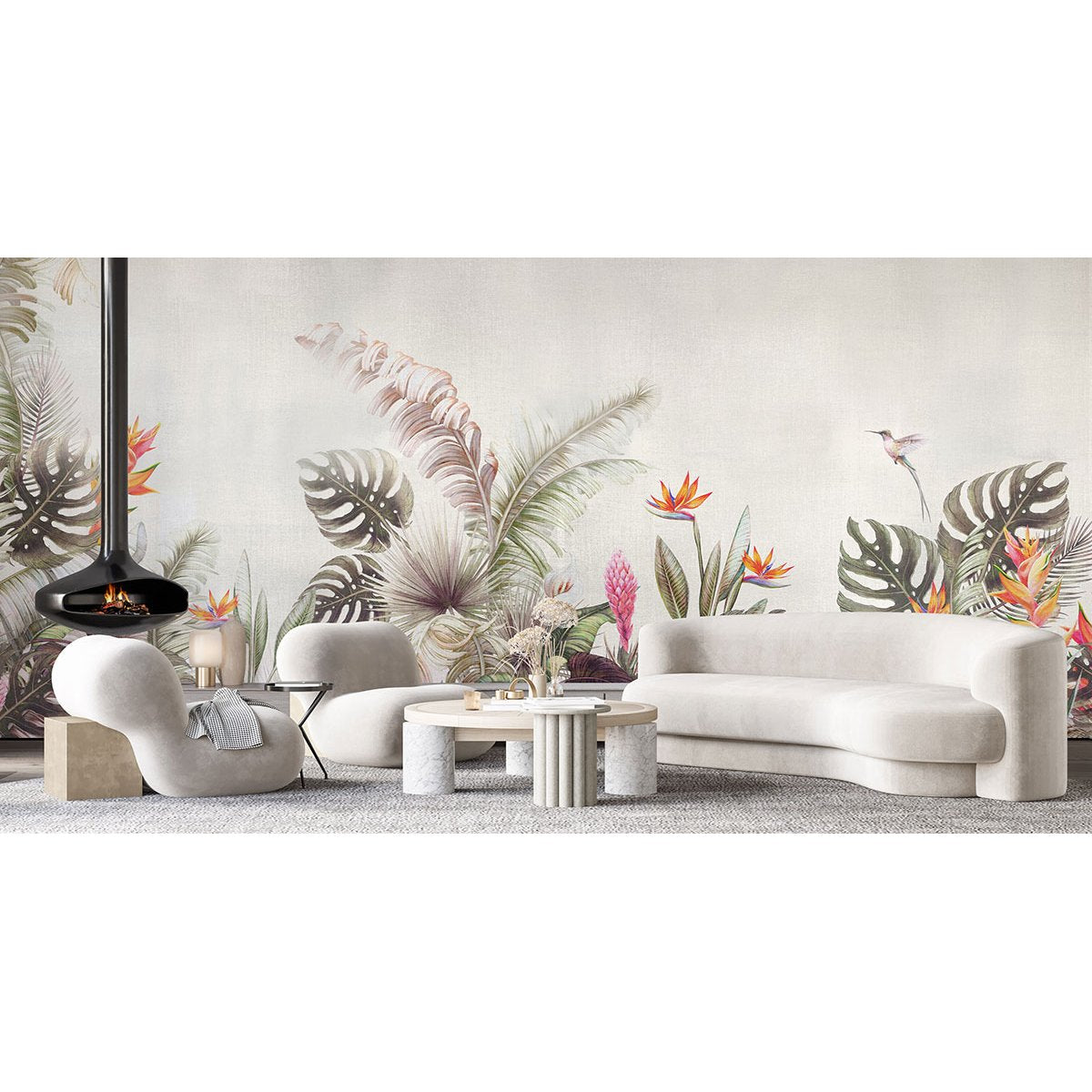 Papier peint panoramique - Plantes Tropicales