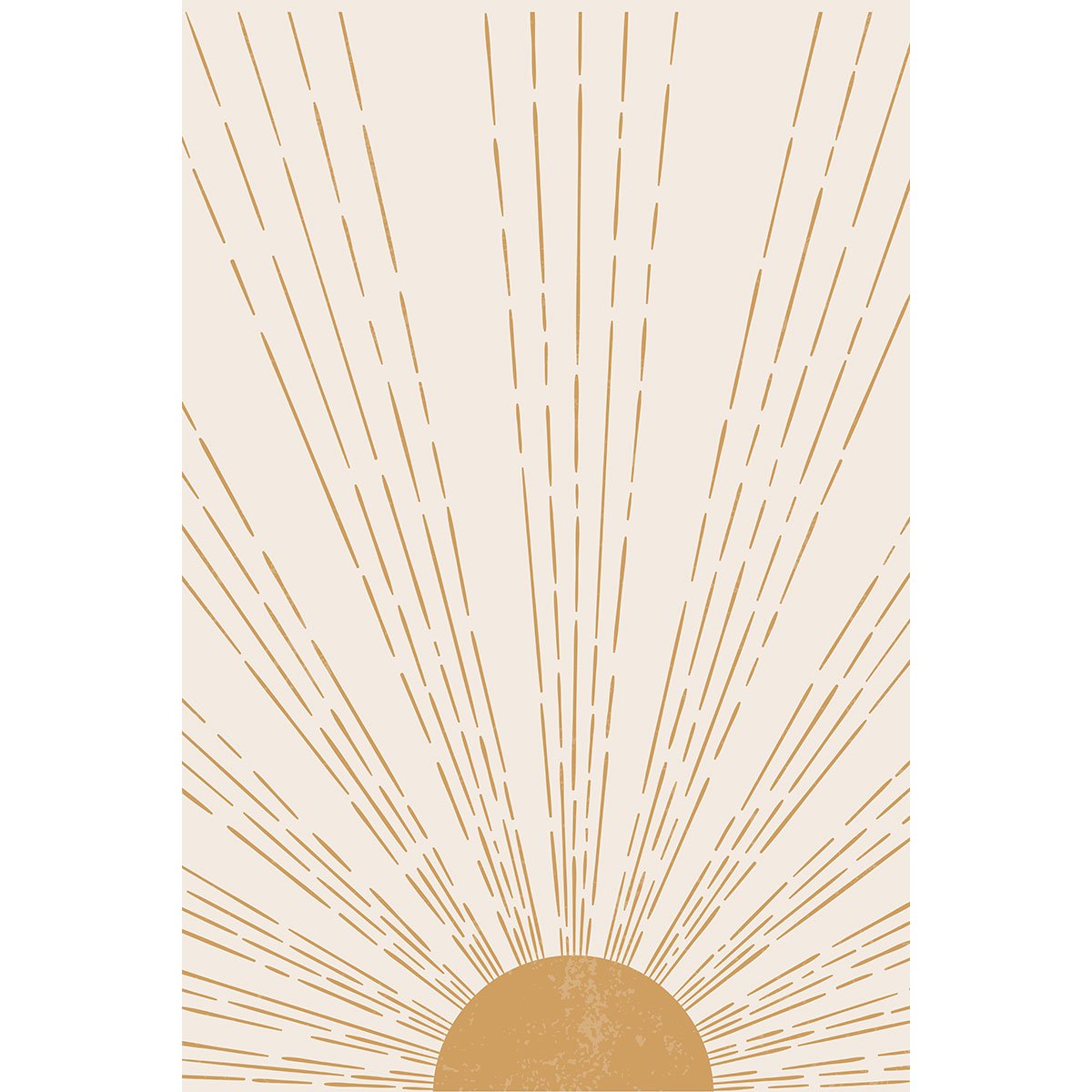Papier peint panoramique - Soleil Boho