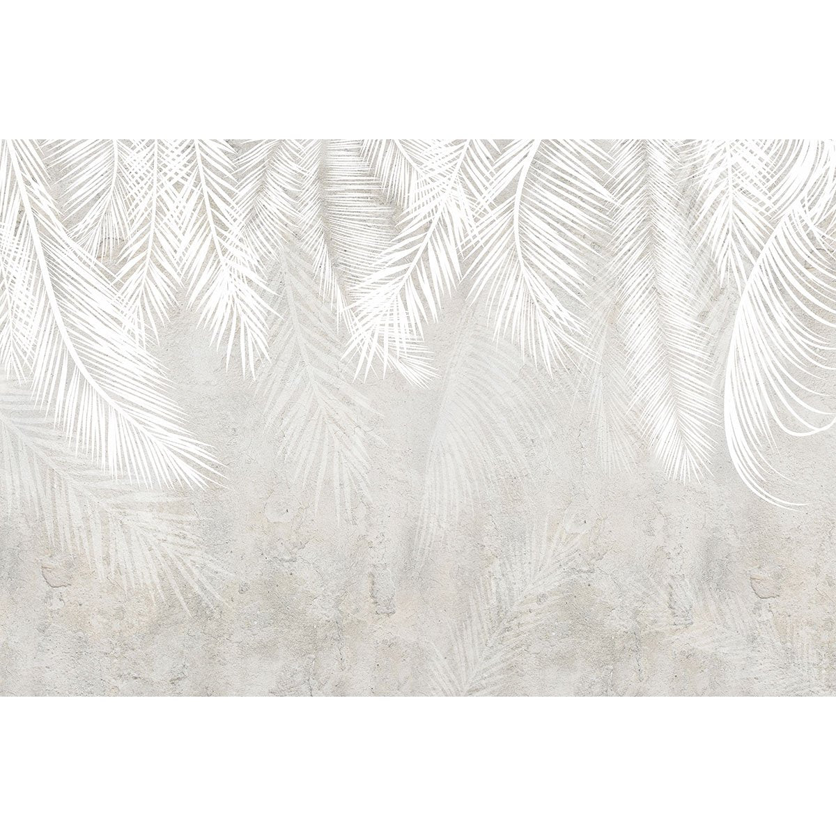 Papier peint panoramique - Feuilles tropicales