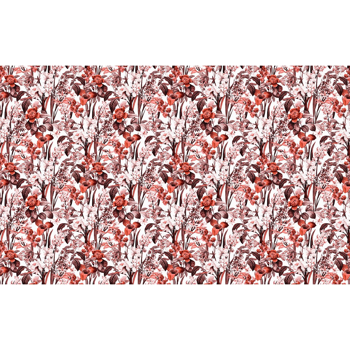 Papier peint panoramique - Motif Fleurs