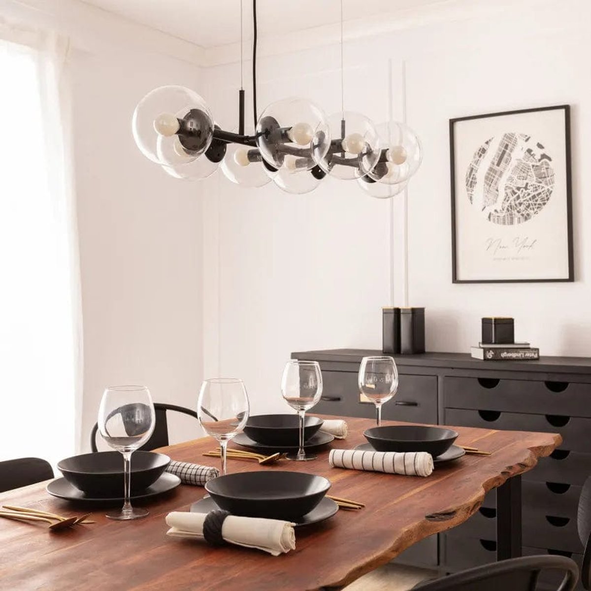 Suspension Verre Cuisine