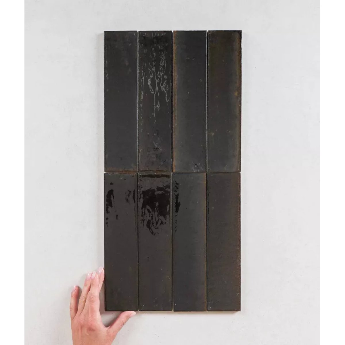 Carrelage Zellige Noir TANGER Black