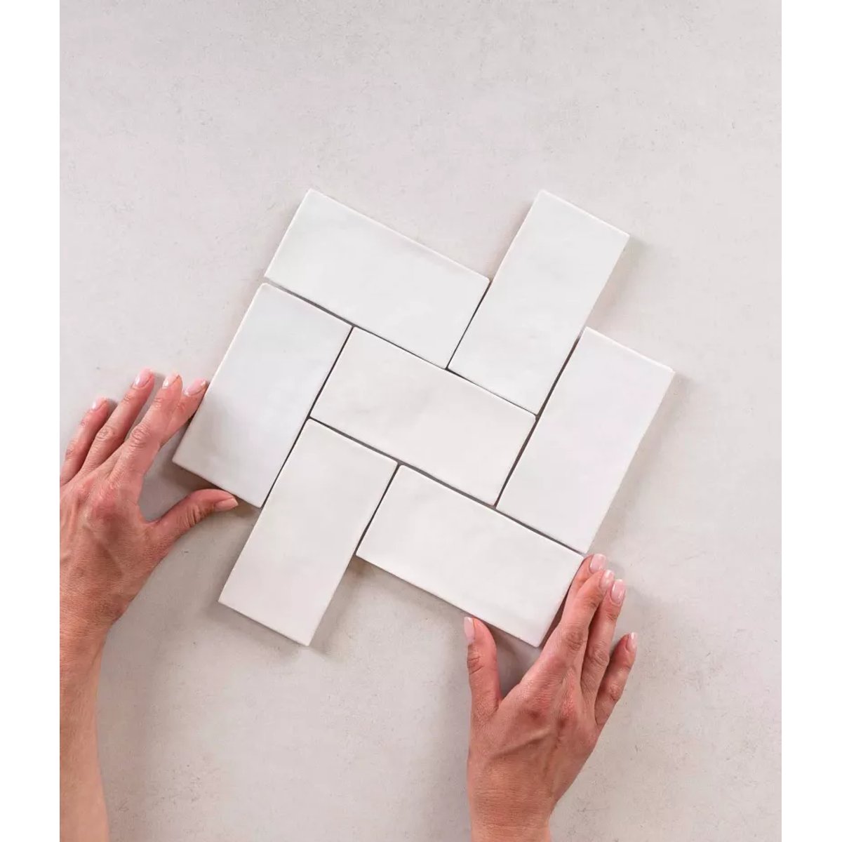 Carrelage Zellige Blanc FEZ Mat White
