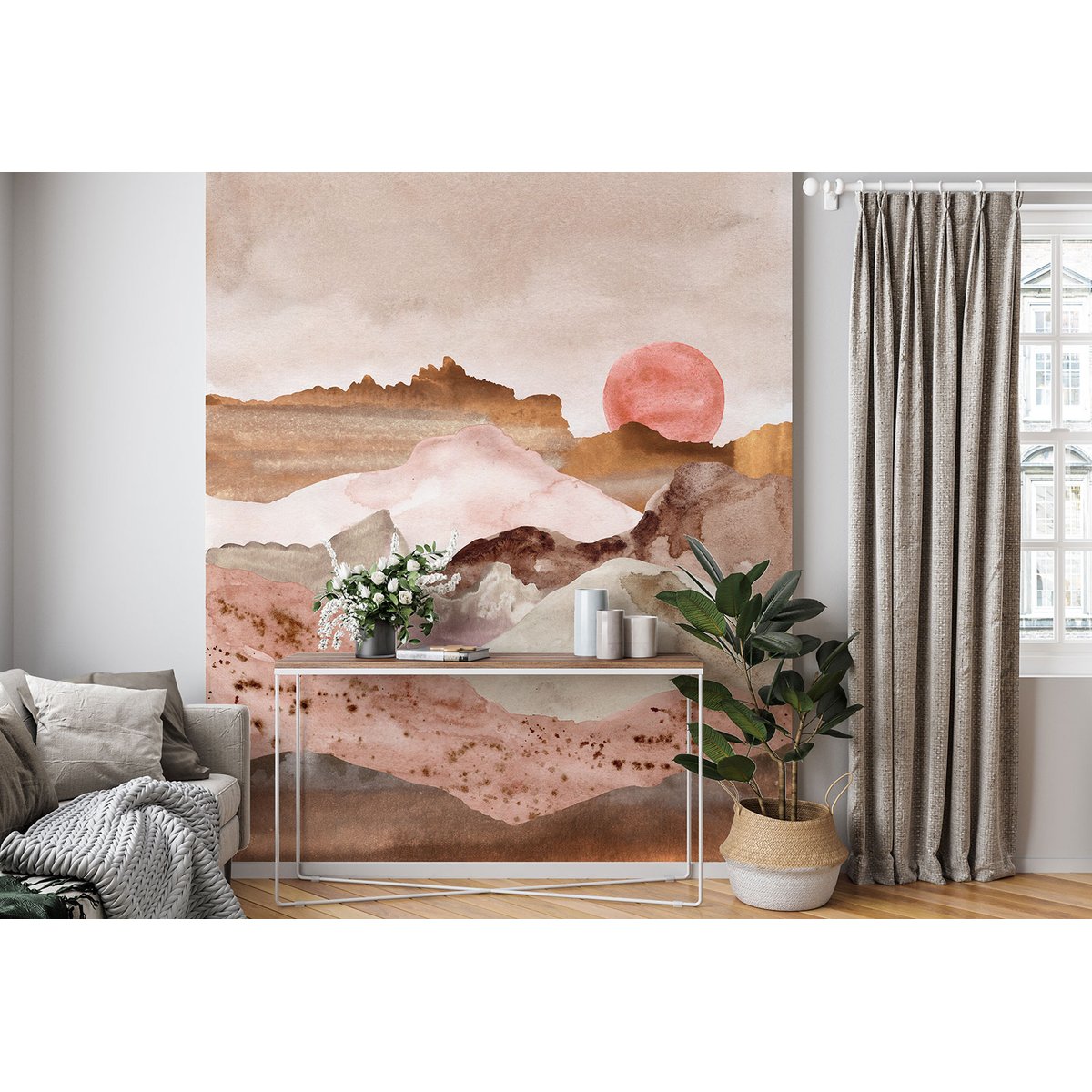 Papier peint panoramique - Paysage Boho