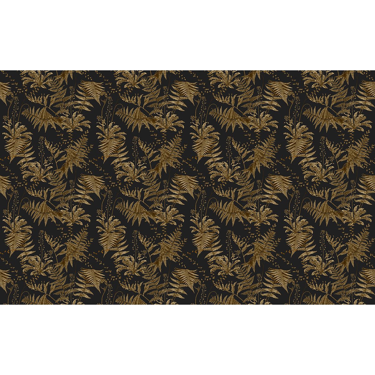 Papier peint panoramique - Motif Feuilles tropicales