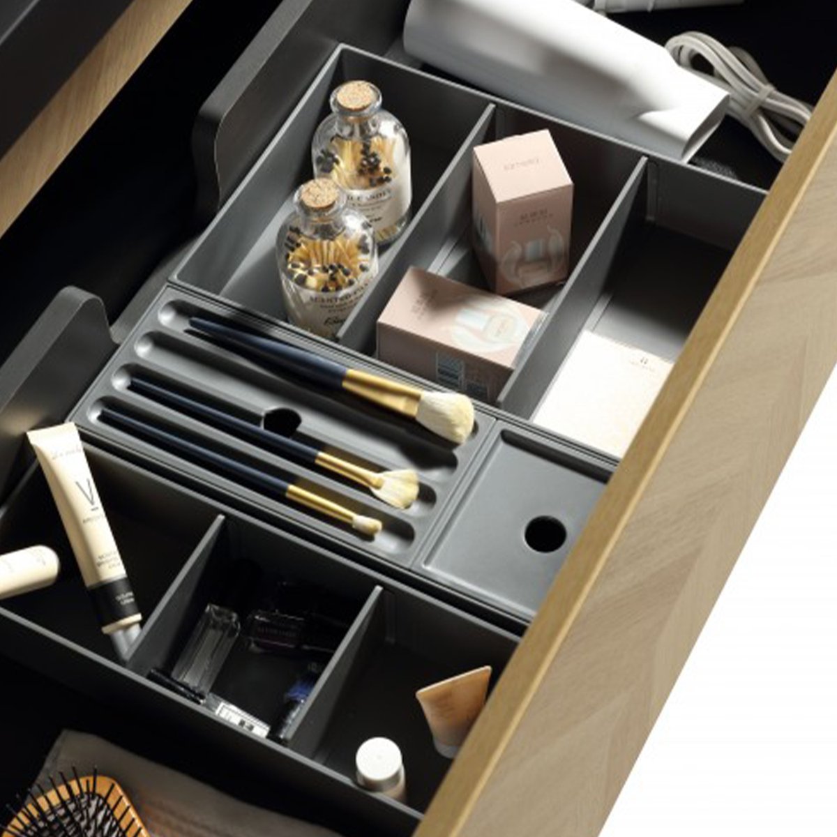 Rangement séparateur plastique