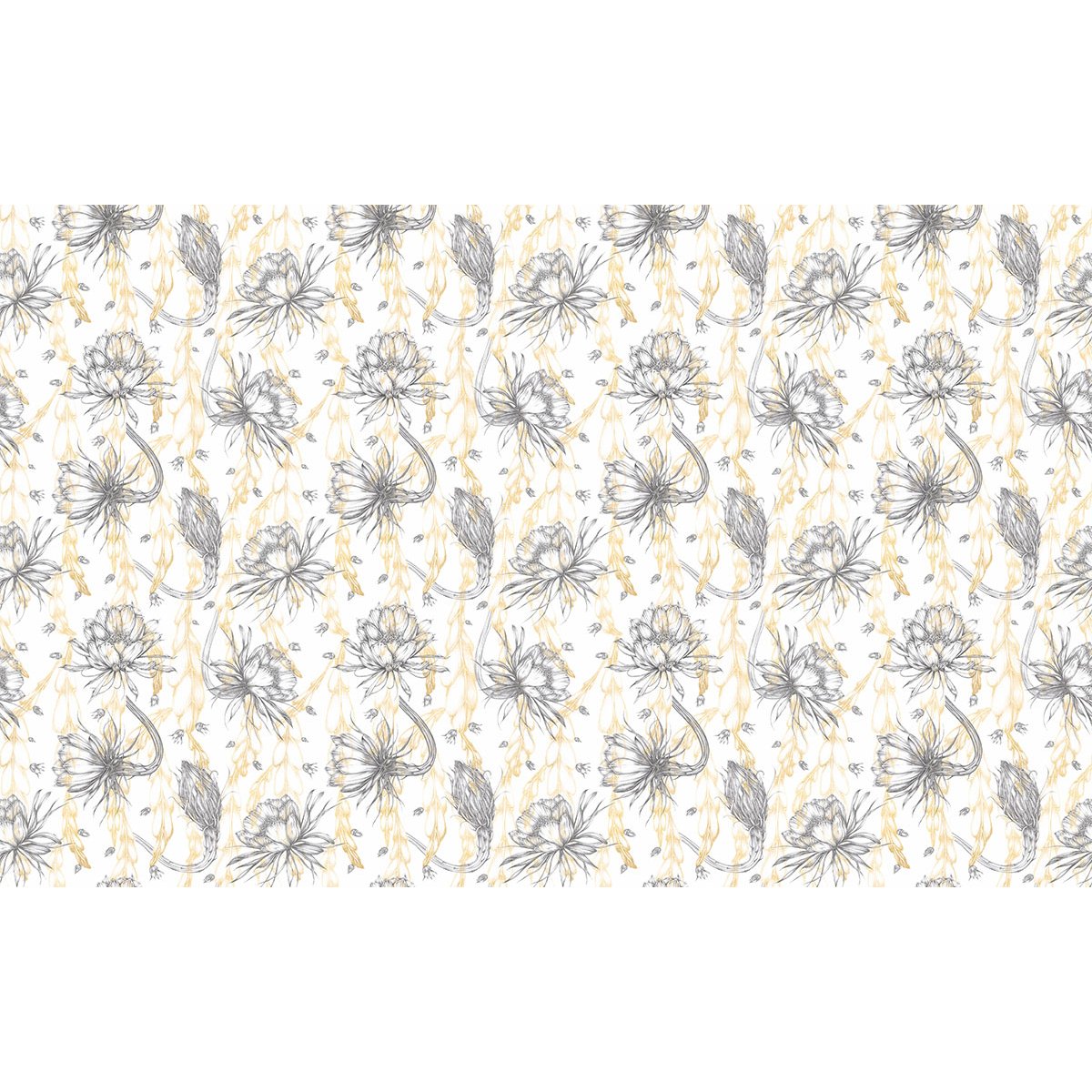 Papier peint panoramique - Motif Fleurs
