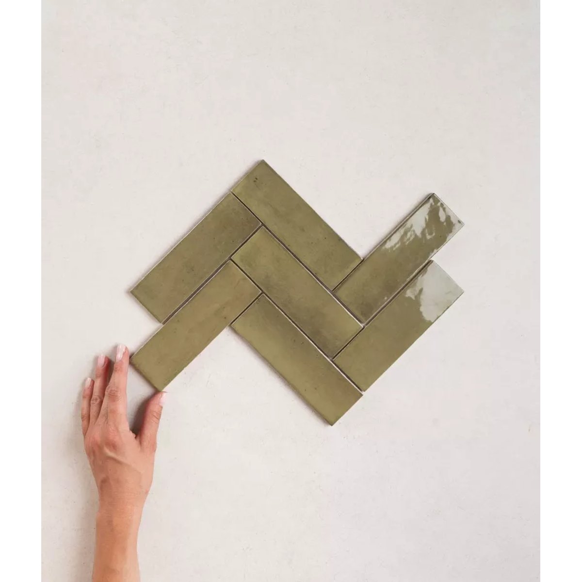 Carrelage Zellige Vert COLO Gloss vert