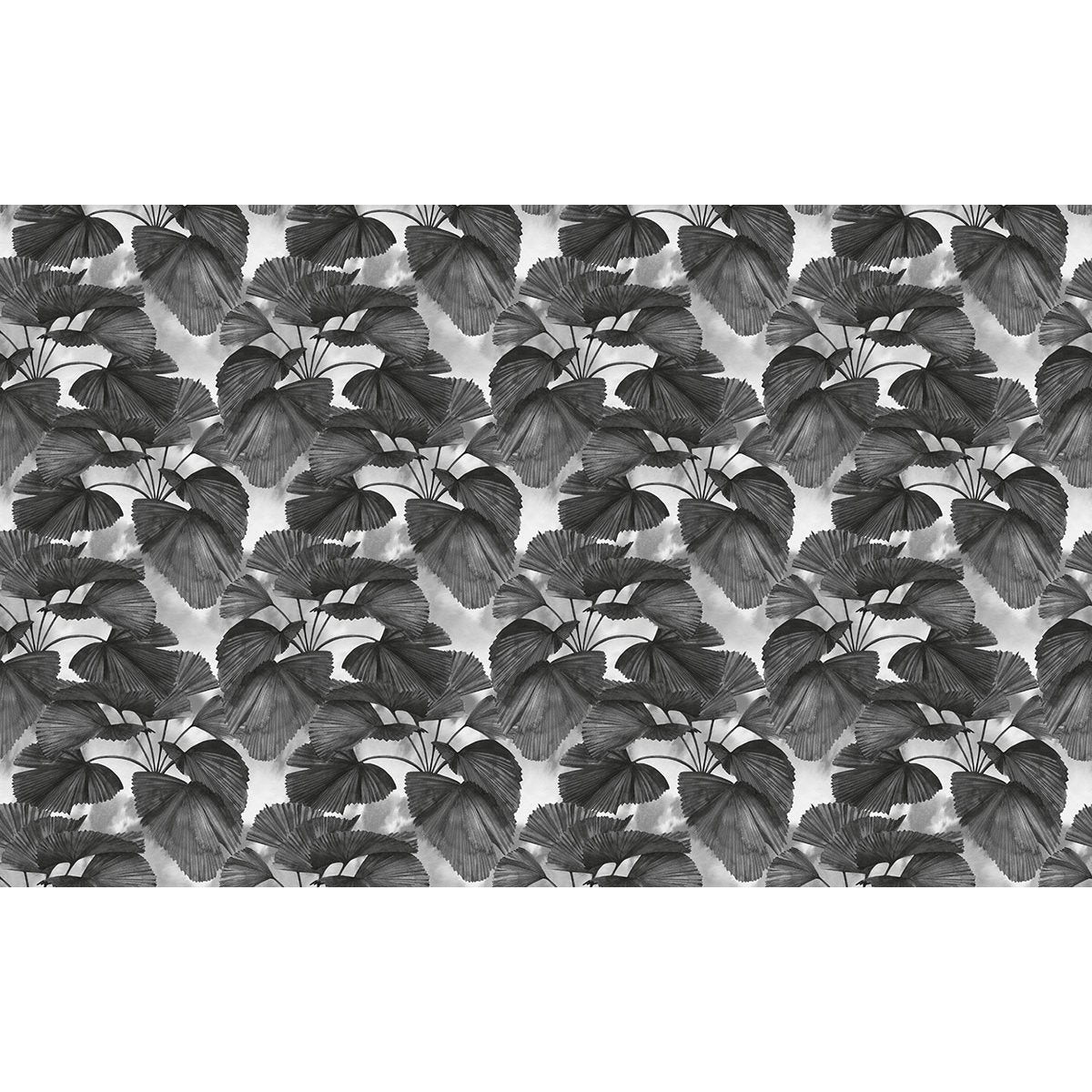 Papier peint panoramique - Motif Feuilles tropicales