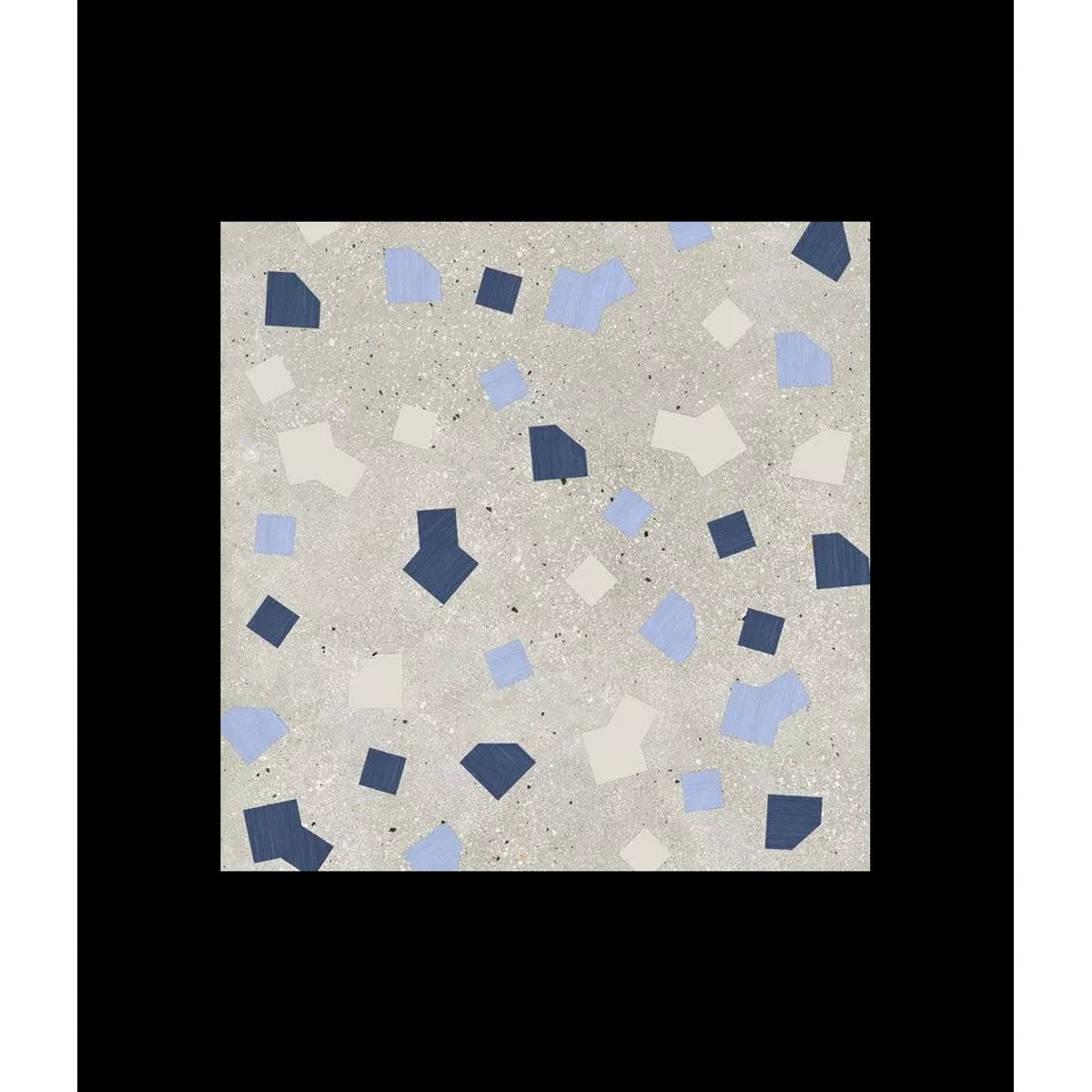 Carrelage Effet Terrazzo RICETTA 90x90 Rectifié Grigio