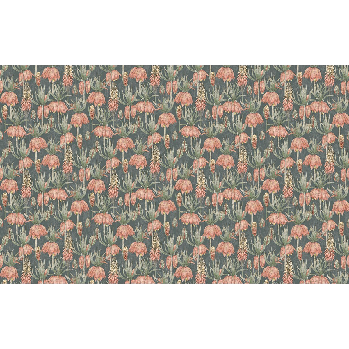 Papier peint panoramique - Motif Fleurs