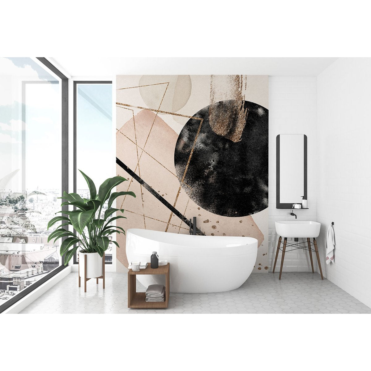 Papier peint panoramique - Formes Géométriques