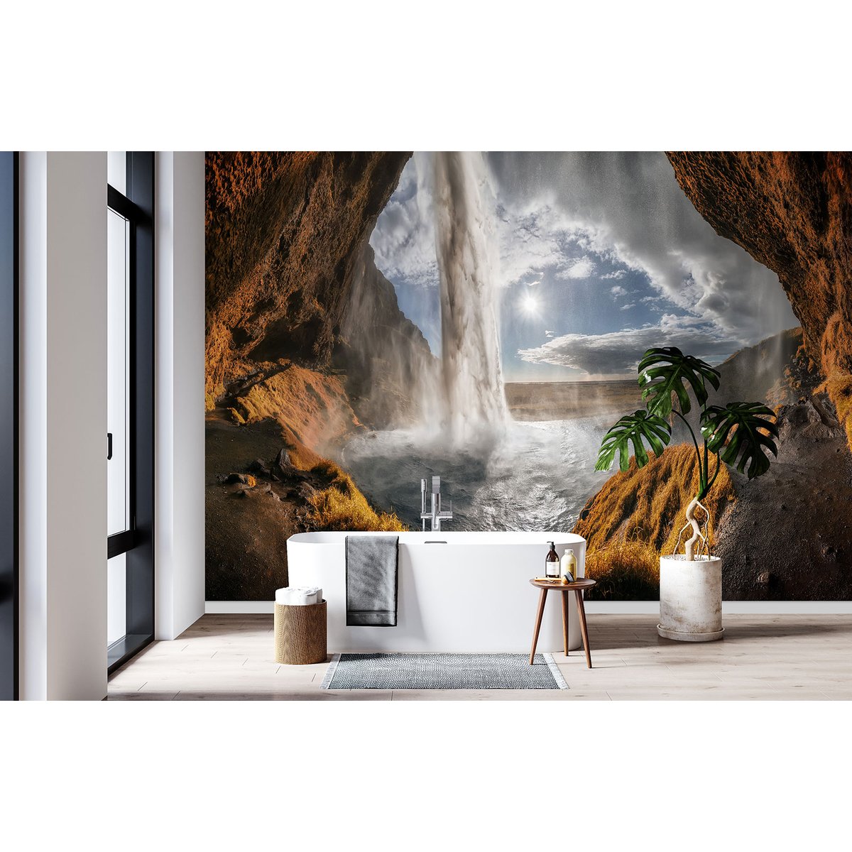 Papier peint panoramique - Grotte