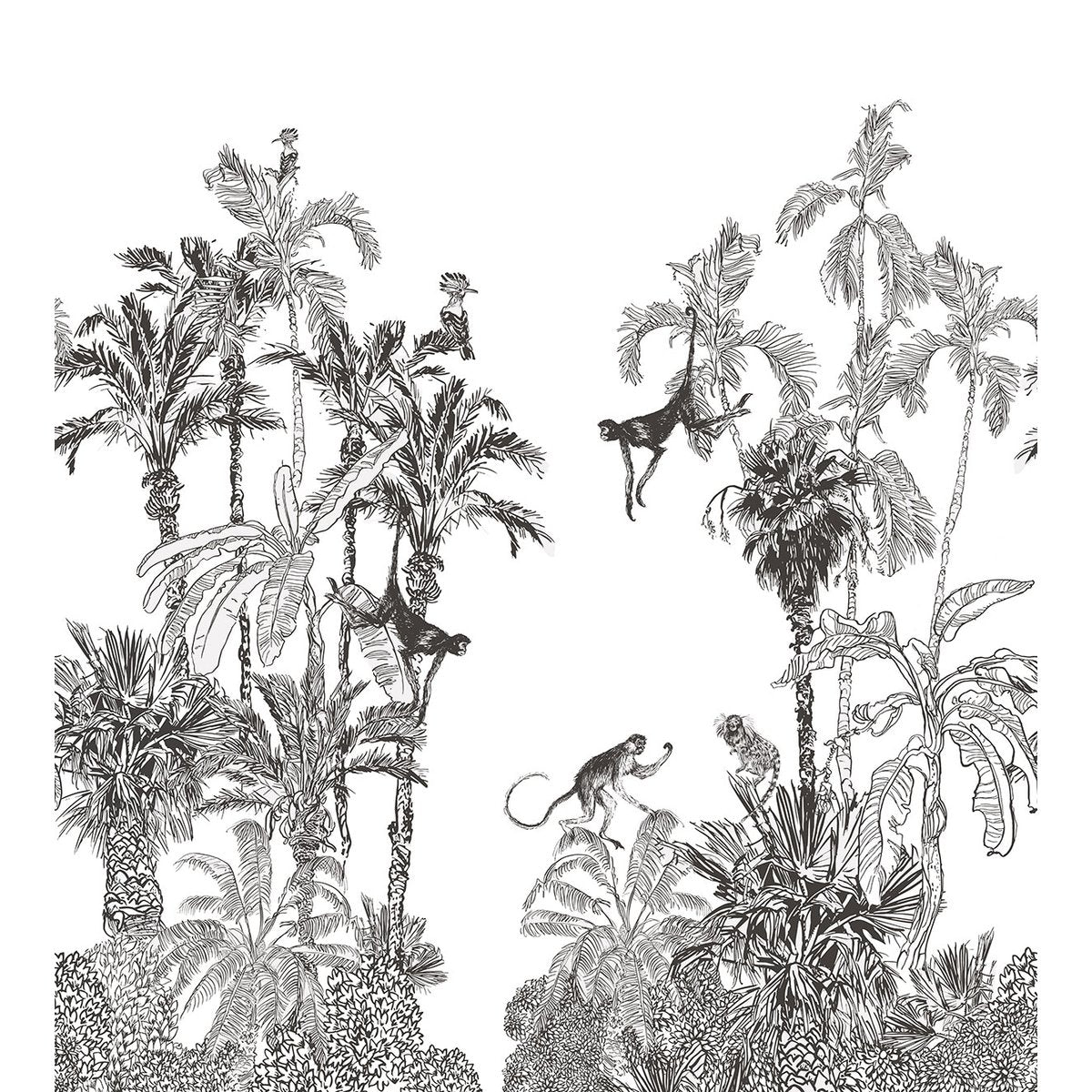 Papier peint panoramique - Forêt tropicale