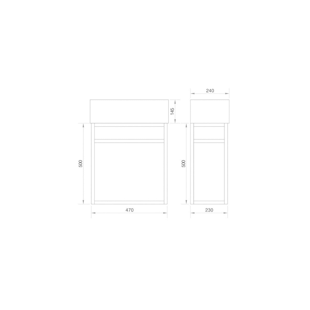 Miroir mural LED pour salle de bain