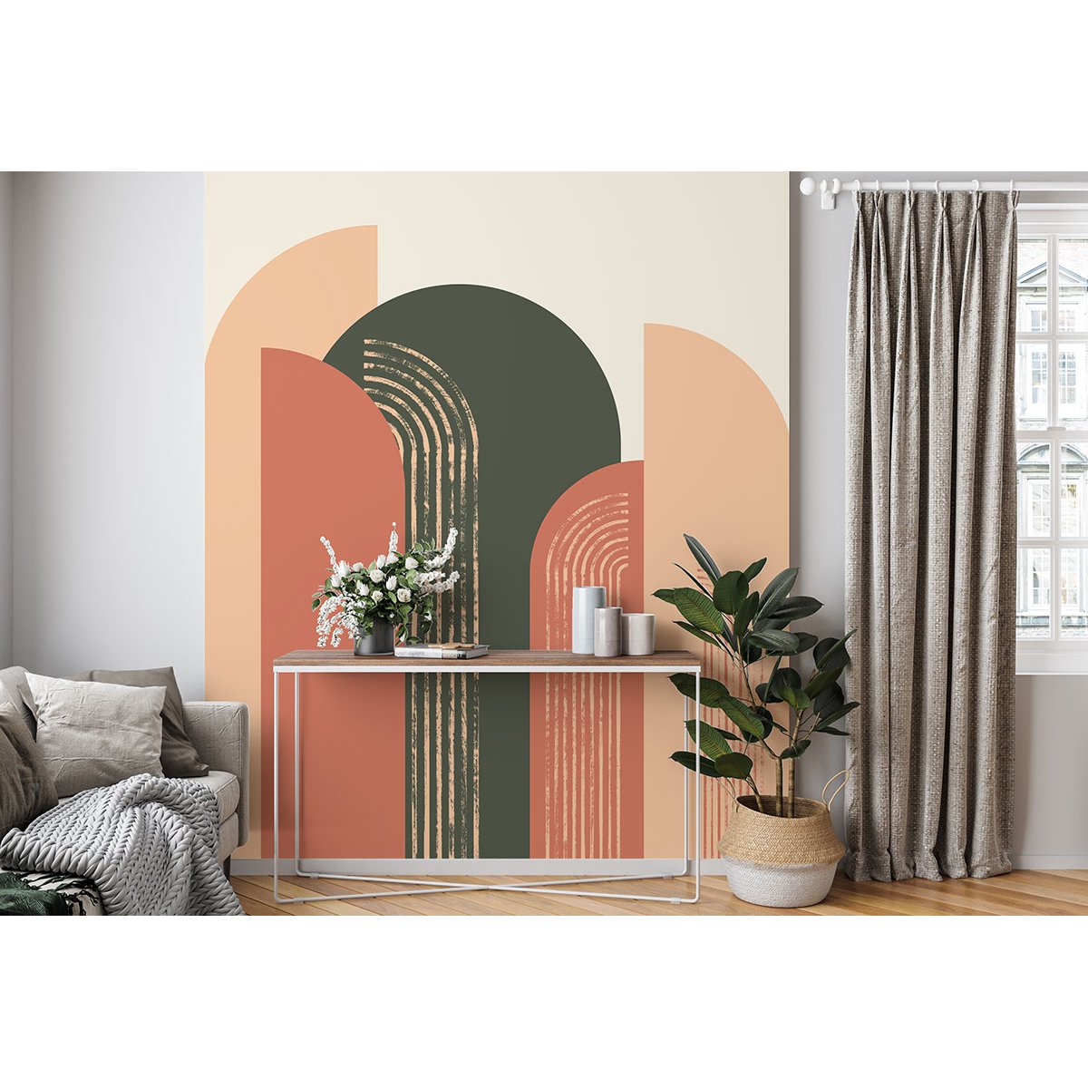 Papier peint panoramique - Arches Design