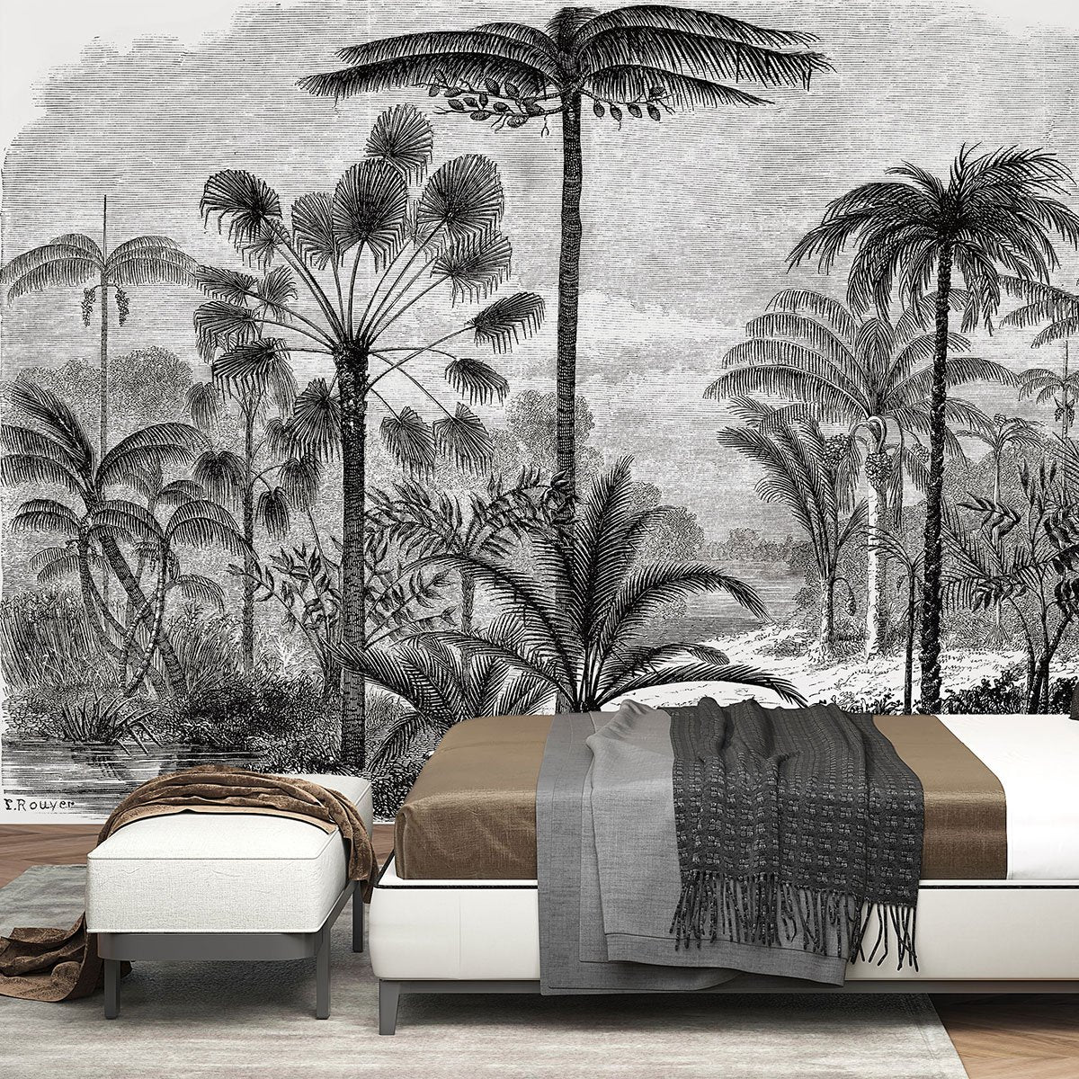 Papier peint panoramique - Forêt tropicale