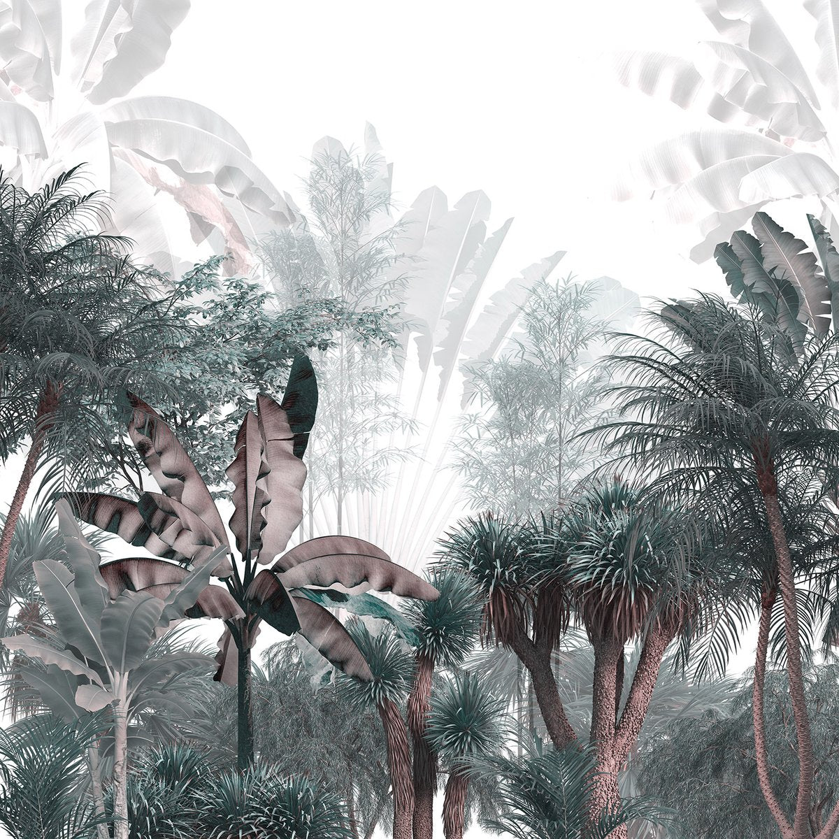 Papier peint panoramique - Forêt Tropicale