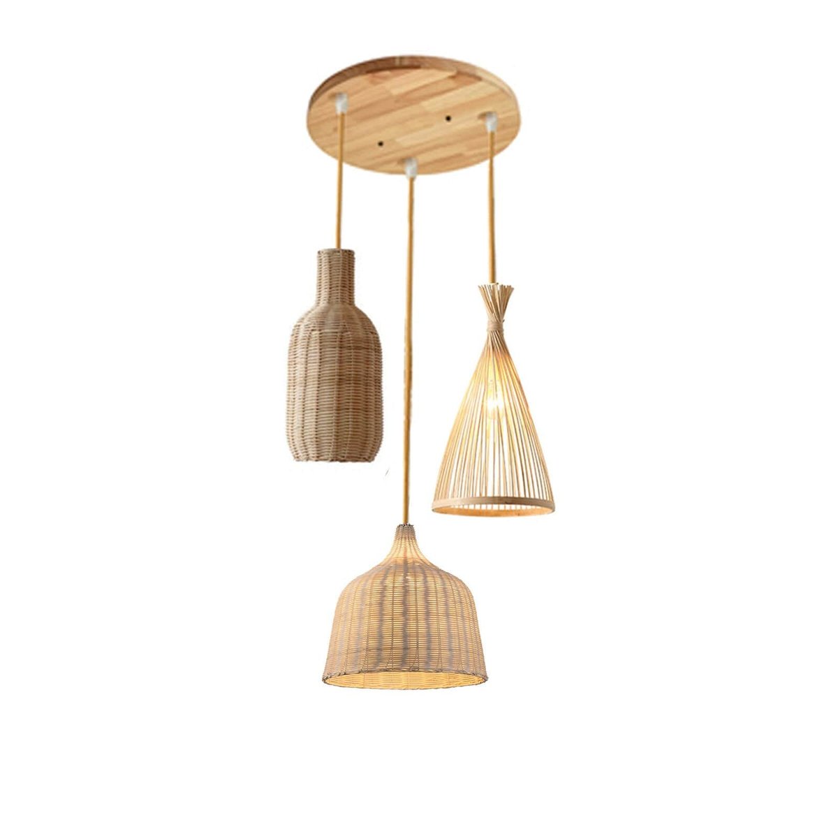 Suspension Triple Bambou