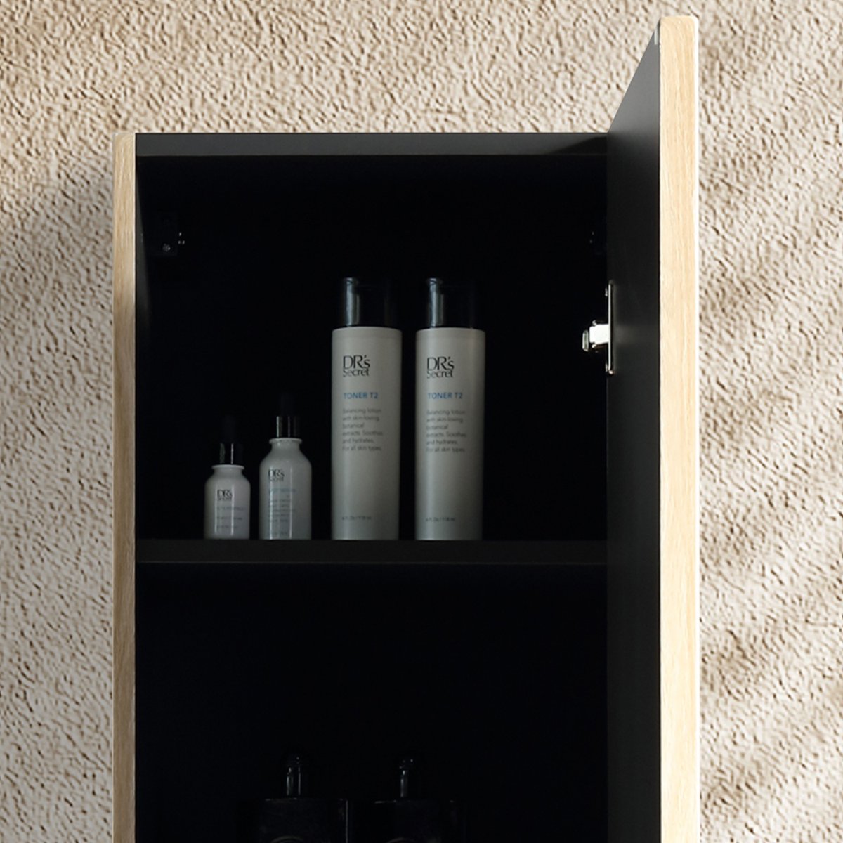 Colonne de salle de bain 160 cm chêne clair Aqualinéa