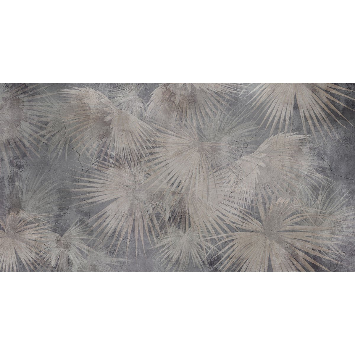 Papier peint panoramique - Feuilles tropicales