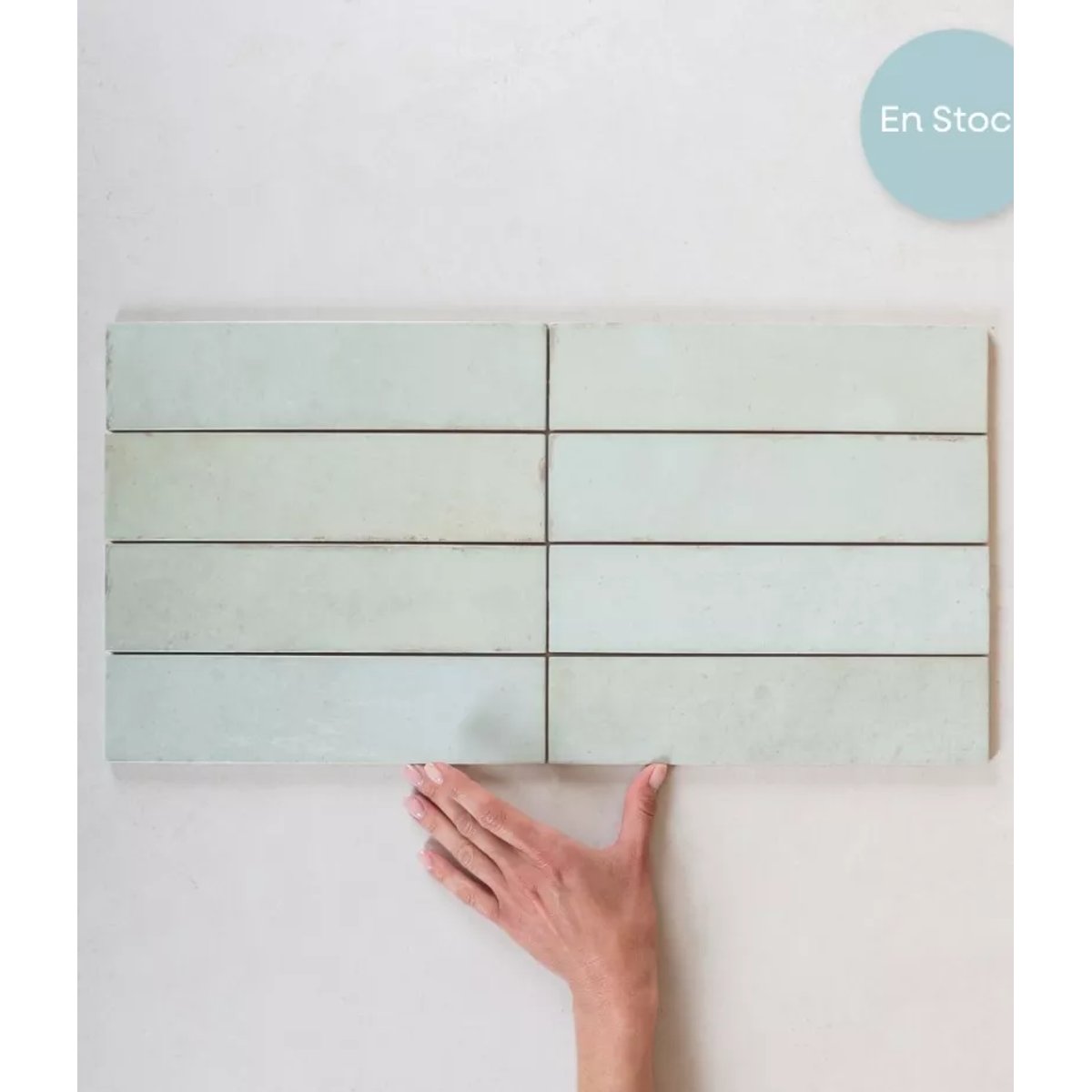 Carrelage Zellige Vert d'eau TRIBECA Mint