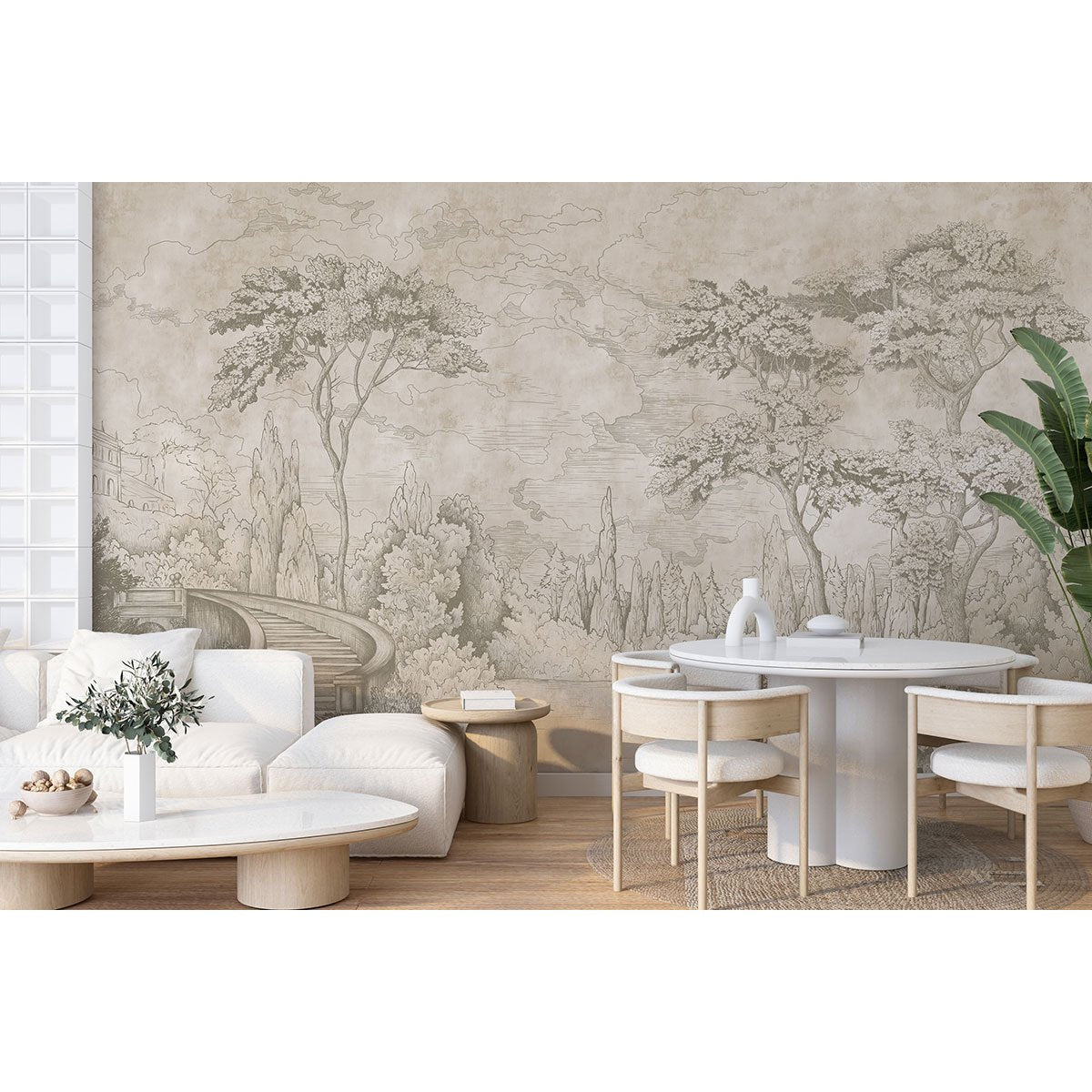 Papier peint panoramique - Jardin