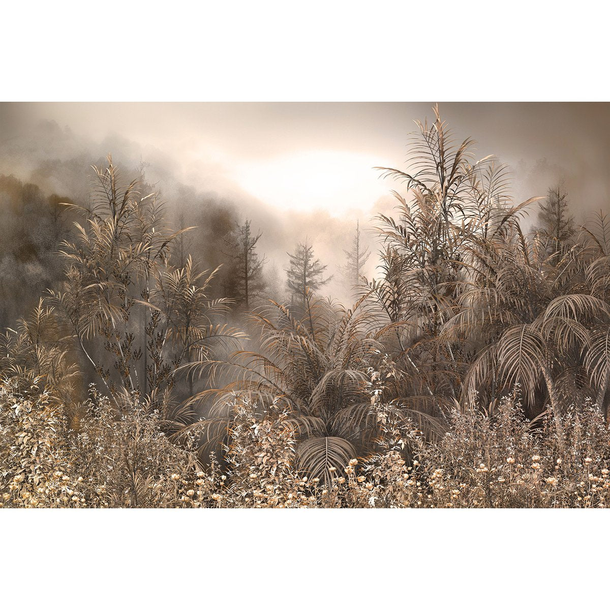 Papier peint panoramique - Forêt Tropicale