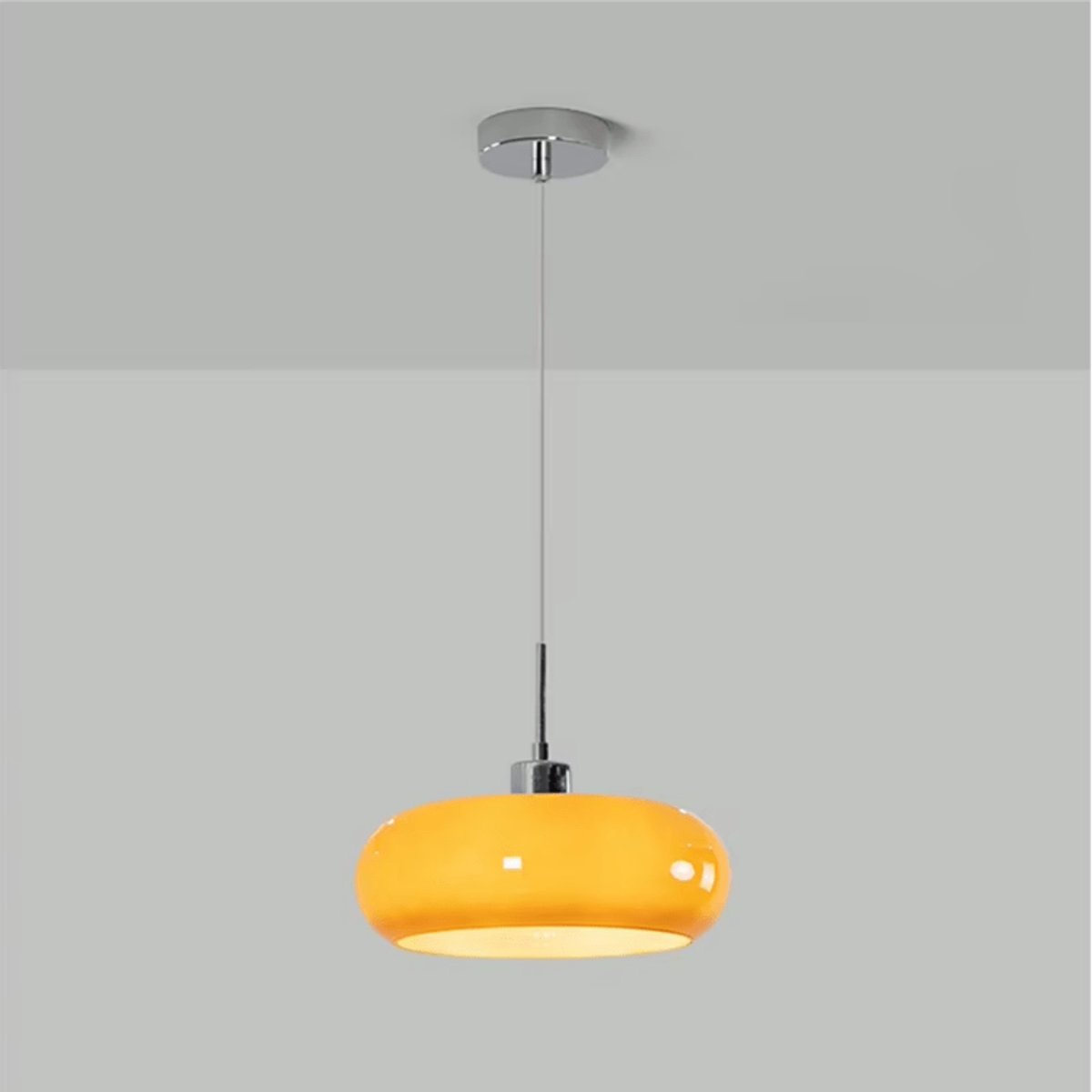 Suspension Verre Orange