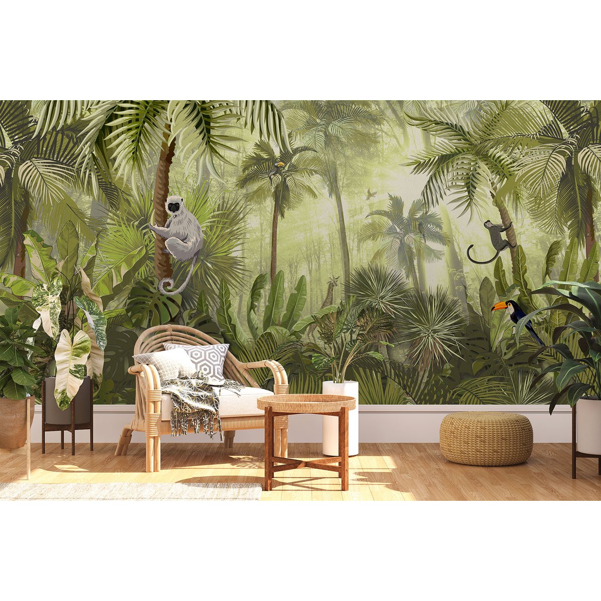 Papier peint panoramique - Jungle